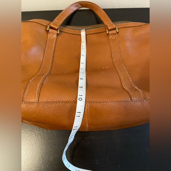 MADEWELL Glasgow English Saddle Leather Satchel Top Handle Shoulder Bag B6386 - Picture 15 of 16